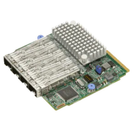 SIOM 4-port 10GbE SFP+ Ethernet Controller for 2u+ Storage Servers