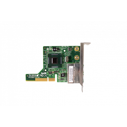 Supermicro AOC-PG-I2+ Low Profile Dual Port Gigabit Adapter