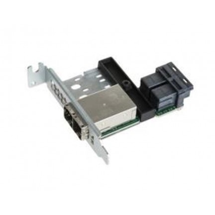 8-port Mini SAS HD Int-to-Ext cable adapter