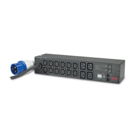 APC AP7822 Rack PDU, Metered, 2U, 32A, 230V, (12) C13 & (4) C19
