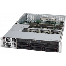 Supermicro 2U Quad AMD A+ SuperServer Barebones (H8QGi-F), Dual PSU