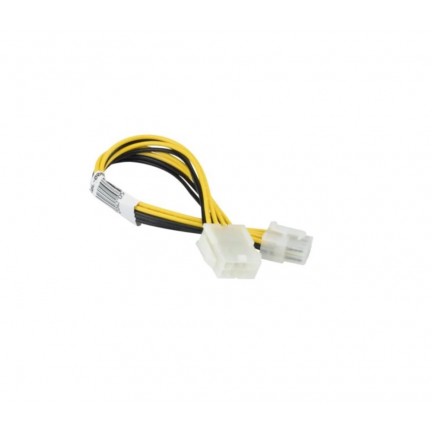 20cm 8-Pin Male to 8-Pin Female Power Extension Cable (CBL-0062L)