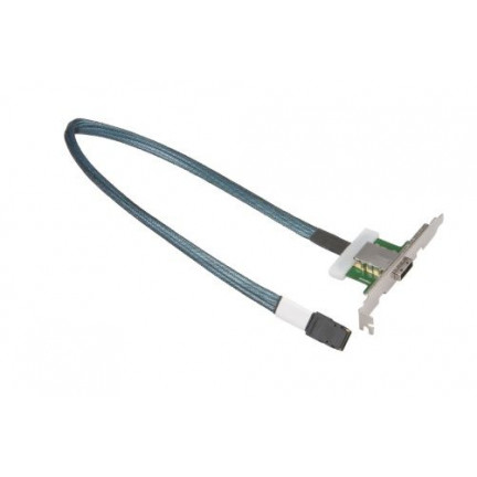 External to Internal 1 Port MiniSAS Cable