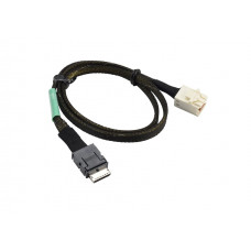 Mini-SAS HD to OCuLink SFF-8611 PCIe NVMe SSD cable 57cm