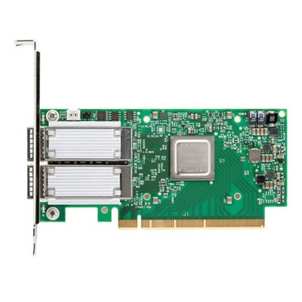 ConnectX-5 Ex EN 100GbE dual-port QSFP28, PCIe Gen 4.0 x16, low profile bracket