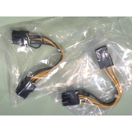 8-pin to 6-pin adapter (2 pack)