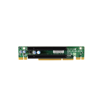 1U 2 x PCIe X16 slot riser