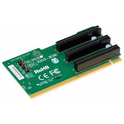 2U LHS 3 x8 PCIe interface adapter
