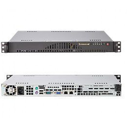 Short Depth 1U Chassis, 260w PSU, 2 x 2.5\