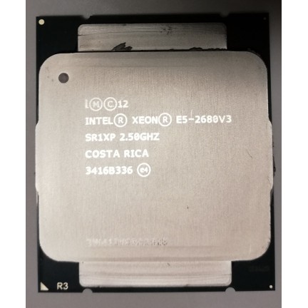 Xeon E5-2680 v3 12 core 2.5Ghz CPU