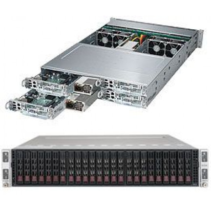 Supermicro SuperServer SYS-2028TP-HC0TR 2U Quad Node X10DRT-P (SAS3008 / X540) Server
