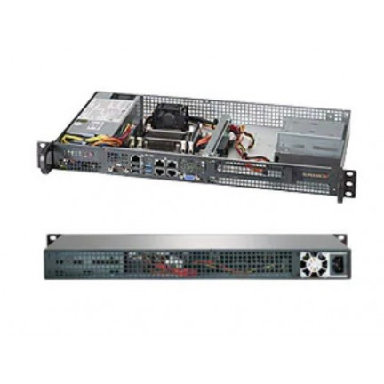1U Compact Chassis, 200w PSU