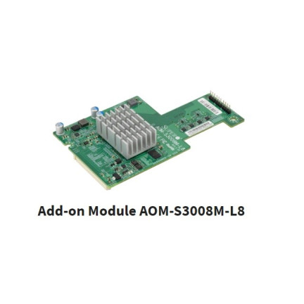 AOM-S3008M-L8 HBA Mezzanine Card - IT Mode