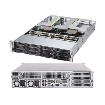 2023US-TR4 2U SuperServer Barebones with H11DSU-iN Motherboard