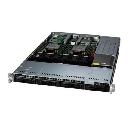 1U 611C-TN4R CloudDC DP 4 x 3.5