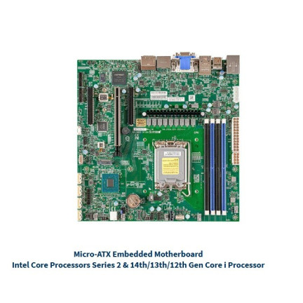 X13SAZ-F Micro-ATX Intel R680e Chipset Motherboard