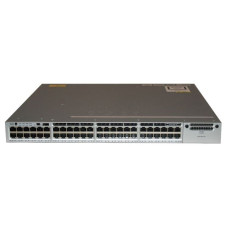 C3850-48T Switch Layer 3 - 48 * 10/100/1000 Ethernet ports - IP Base - managed- stackable