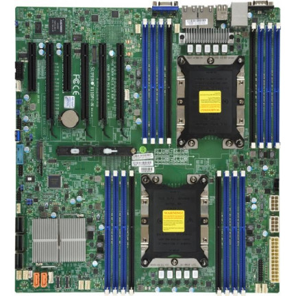 X11DPi-NT Dual Scalable CPU motherboard, Dual 10Gb, NVME