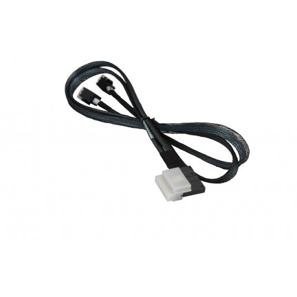 Slimline SAS to 2 x MiniSAS HD Cable 70cm